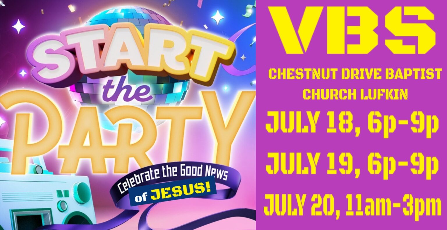 Announcements chestnut drive baptist church lufkin